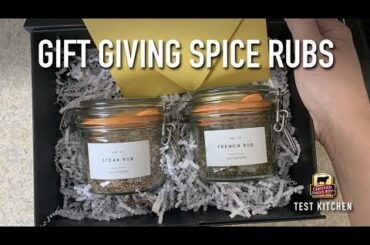 Gift the Best Spice Rubs! Easy Present Idea for Foodies