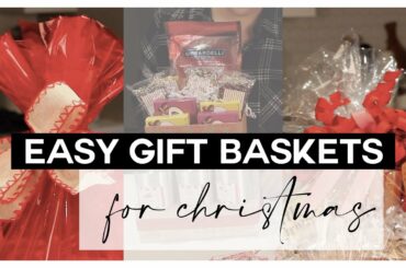 4 DIY CHRISTMAS GIFT BASKETS: Movie Night, Coffee Lovers, Tea Time & Brunch