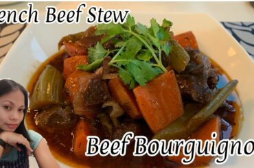 Beef Bourguignon Recipe || French Beef Stew - Jovy A. #BeefStew #FrenchStew #Homecooking