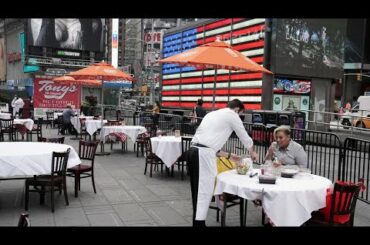 New York bans indoor dining again as Covid-19 infection rate rises
