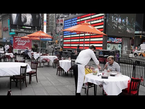 New York bans indoor dining again as Covid-19 infection rate rises New York bans indoor dining again as Covid-19 infection rate rises