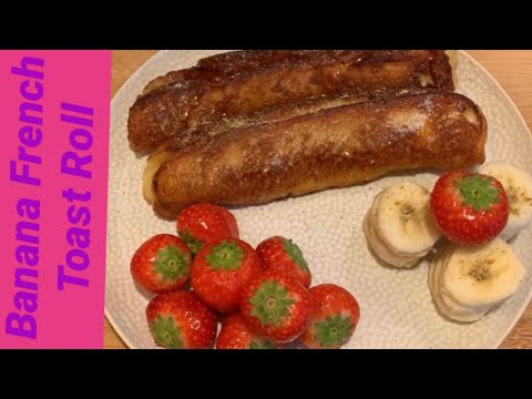 Quick & Easy #Banana French Toast Roll #|Recipe. Quick & Easy #Banana French Toast Roll #|Recipe.