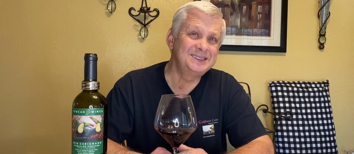 Central Coast Wine Review - Toucan Wines 2010 Old Vine Carignane