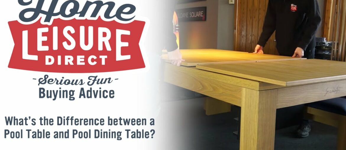 What is the Difference Between a Pool Table and Pool Dining Table? - Pool Table Buying Advice