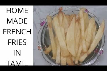 HOW TO MAKE FRENCH FRIES//HOME MADE FRENCH FRIES //POTATO RECIPE//MY GLITTERS WORLD