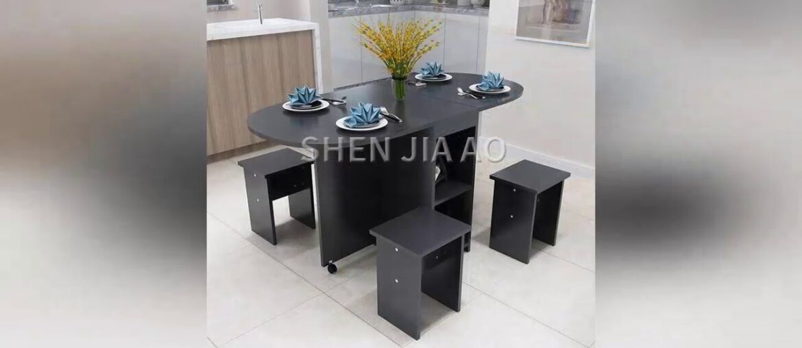 Review Folding Dining Table Home Modern Minimalist 4 People Small Apartment Eating Table Multi-Func Review Folding Dining Table Home Modern Minimalist 4 People Small Apartment Eating Table Multi-Func