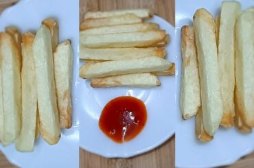 HOMEMADE FRENCH FRIES |CRISPY POTATO FRIES RECIPE