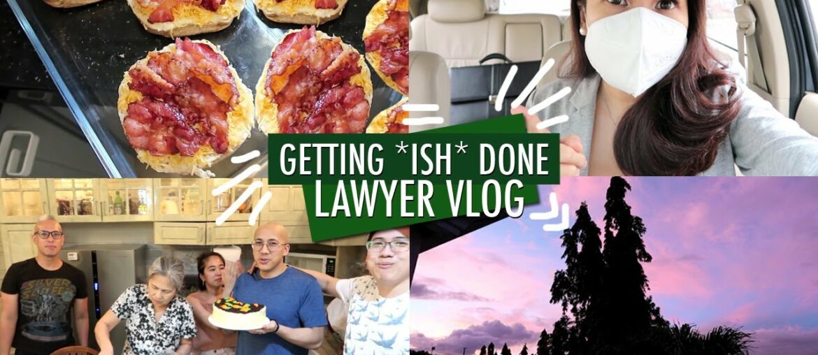 GETTING ISH DONE (Aesthetic Lawyer Vlog): Work, Mall, Family, Grocery, Cooking, Dining Out
