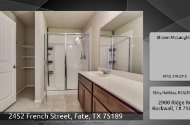 2452 French Street, Fate, TX 75189
