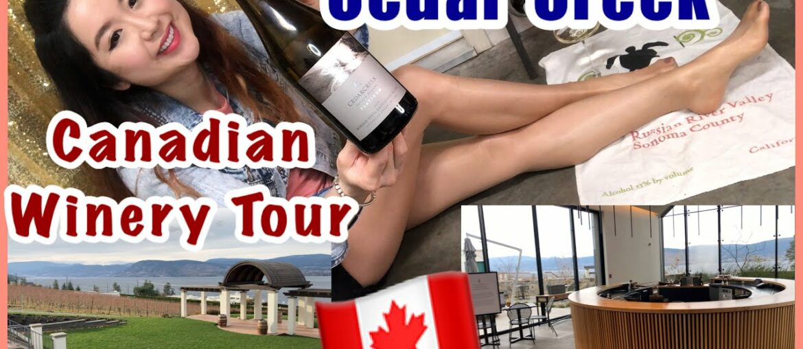 Canadian Winery Tour - Cedar Creek, Kelowna, Okanagan, Wine Tasting in Pantyhose / Nylons