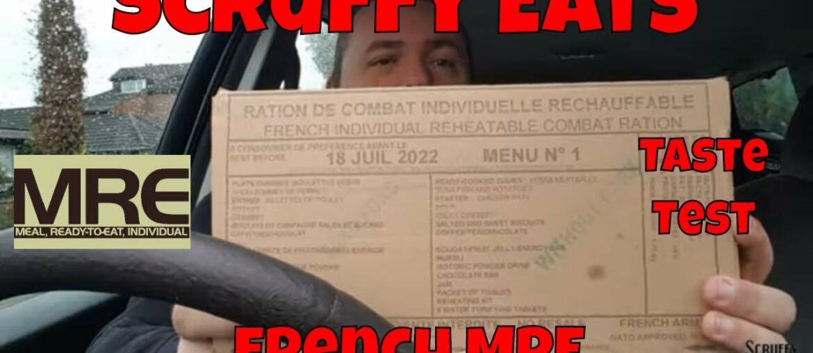 Scruffy Eats - French MRE - Meal Ready To Eat - Taste Test