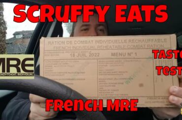 Scruffy Eats - French MRE - Meal Ready To Eat - Taste Test