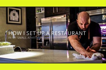 A PROFESSIONAL CHEF RUNS A RESTAURANT FROM HIS TINY APARTMENT? [ MICHELIN STAR CHEF VLOGS _005 ]