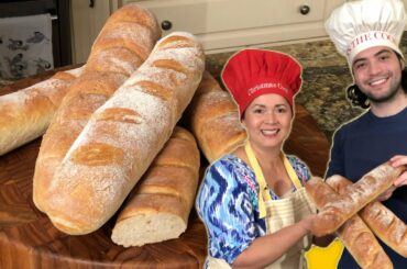 French Bread (Baguette) Recipe by No Fear Cooking!