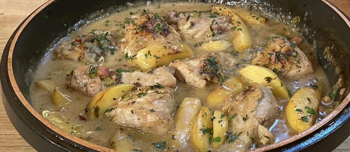 How To Make French-Style Chicken Casserole a la Normande | Rachael Ray