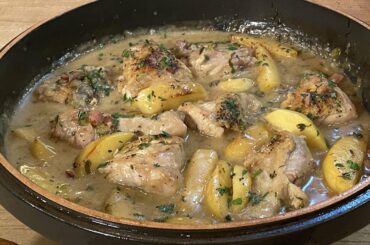 How To Make French-Style Chicken Casserole a la Normande | Rachael Ray
