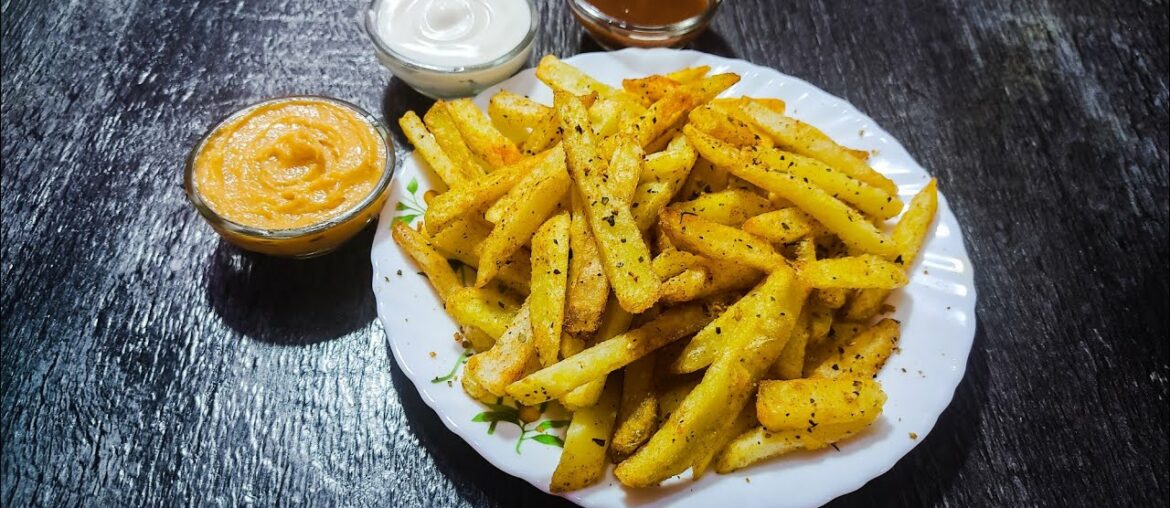 Homemade crispy perfect french fries | Instant french fries | Nasta recipe