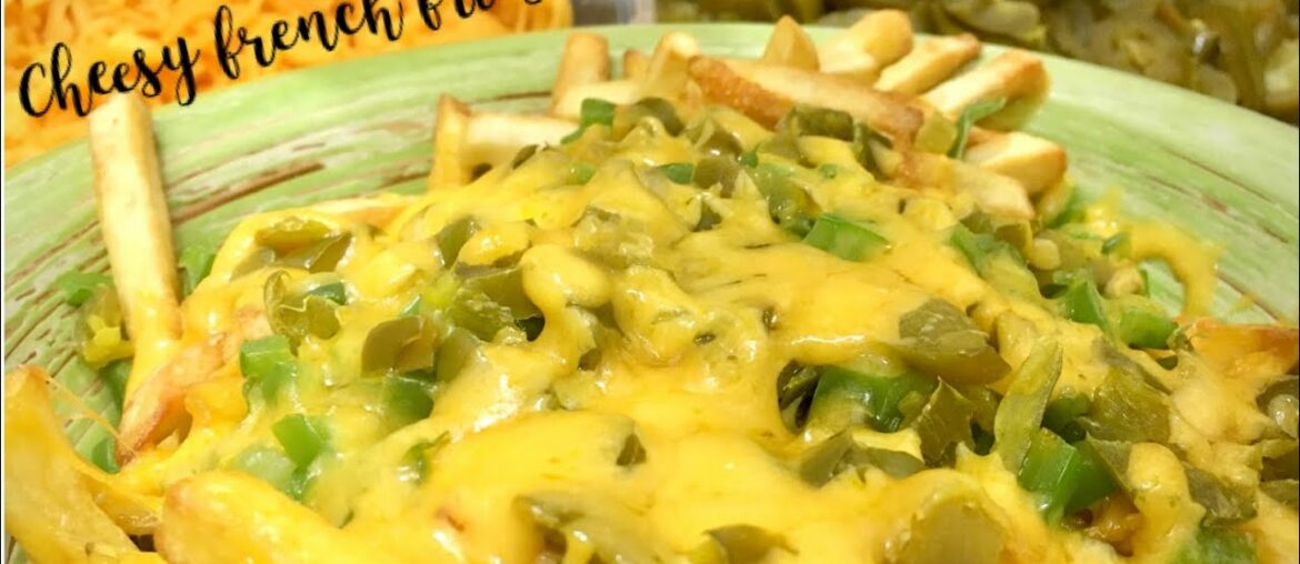 Cheesy french fries || french fries with cheese || easy instant snack recipes