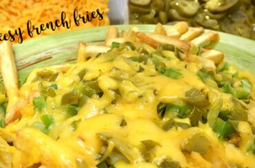 Cheesy french fries || french fries with cheese || easy instant snack recipes