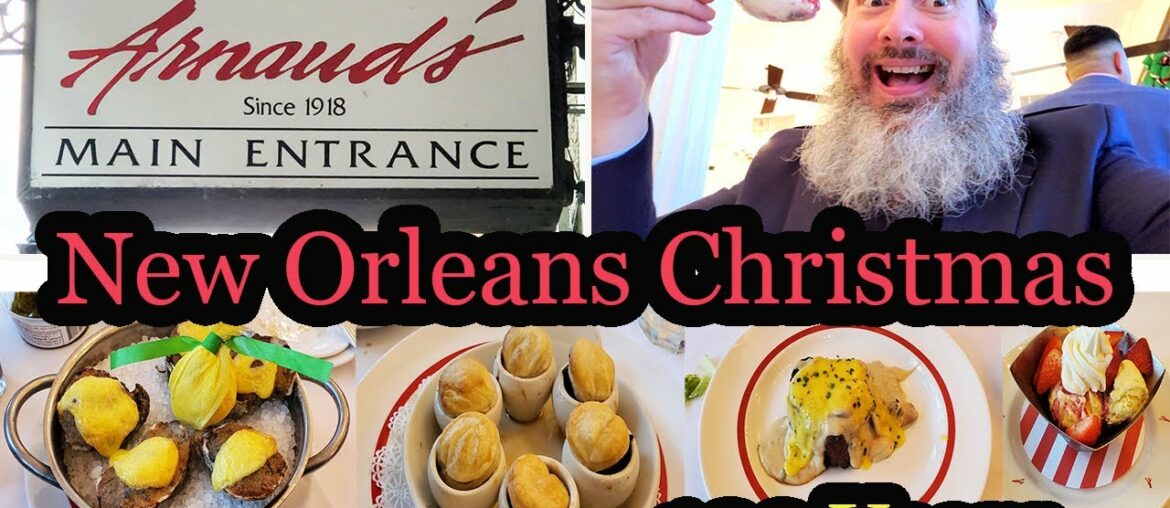 New Orleans Restaurant Review Videos: New Orleans Christmas Tradition at Arnaud's French Quarter New Orleans Restaurant Review Videos: New Orleans Christmas Tradition at Arnaud's French Quarter