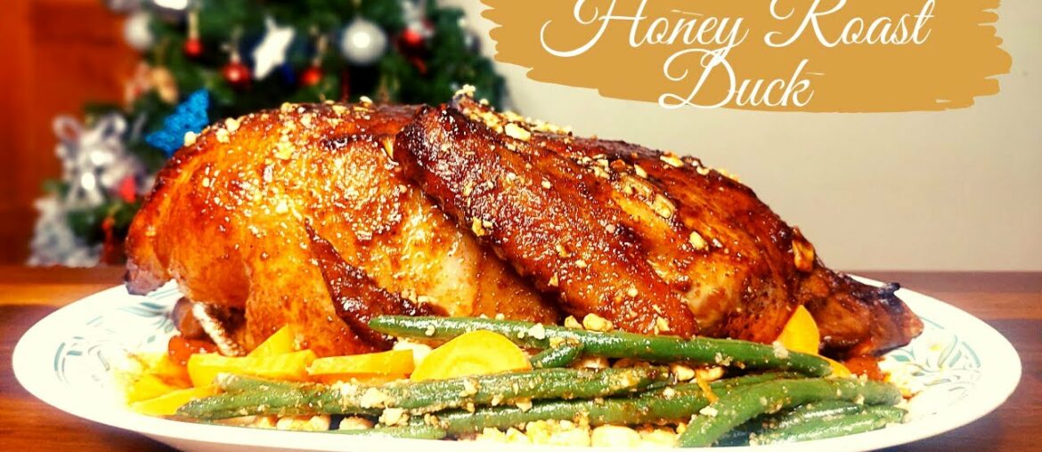 Honey Roast Duck |Christmas Special Duck Recipe |Duck Honey Roast With Hazelnut & French Beans Salad