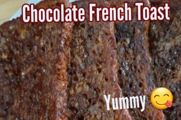 Chocolate French Toast|French Toast|Tasty breakfast|bread recipes |cmkitchen