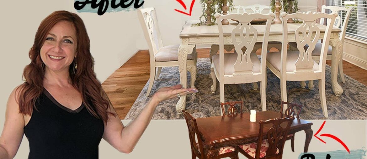 How To Chalk Paint — *Easy DIY* Dining Table Tutorial (For Beginners) How To Chalk Paint -- *Easy DIY* Dining Table Tutorial (For Beginners)