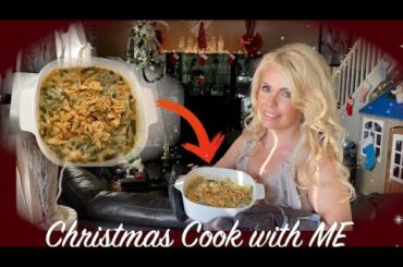 Christmas Cook with ME || French's Green Bean Casserole Recipe