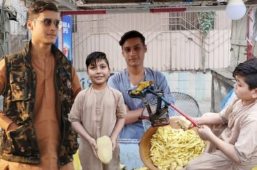 Hardworking AFGHANI Boys Making Crispy FRENCH FRIES | PART 2 | Famous French Fries at Street Food