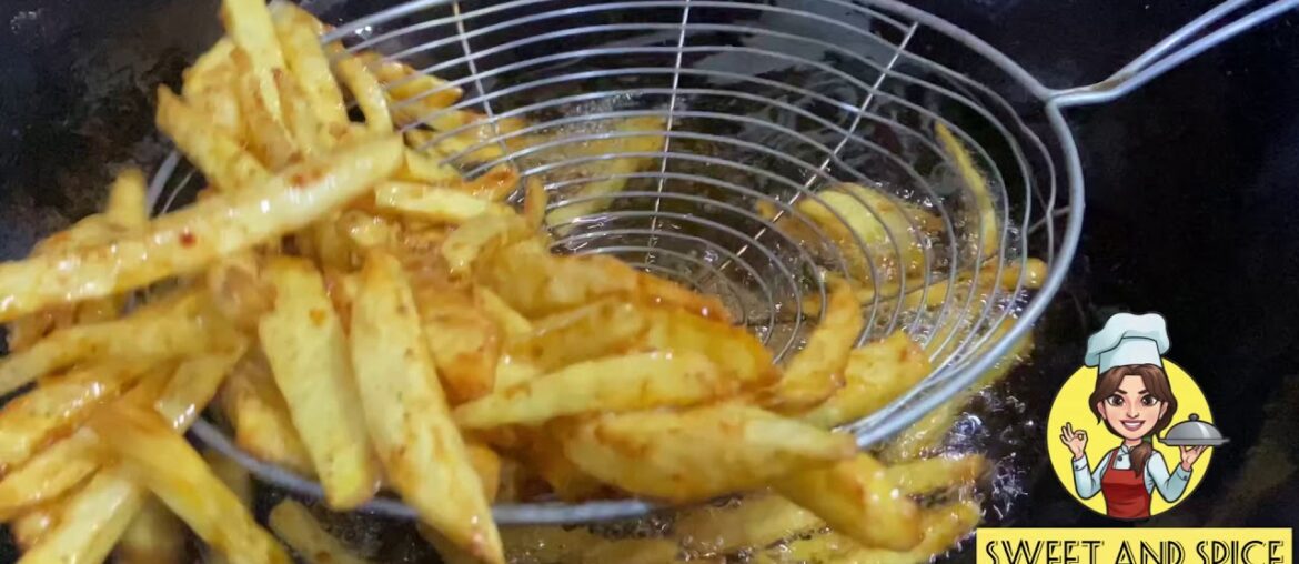 Masala French Fries Recipe | Masala Fries | Crispy Fries | |Sweet And Spice |