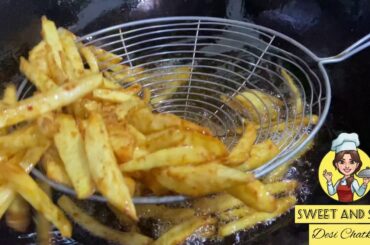 Masala French Fries Recipe | Masala Fries | Crispy Fries | |Sweet And Spice |
