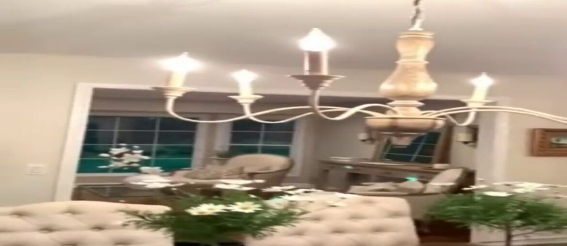 LNC French Country Chandeliers Wood 6 Lights Rust Arms for Dining, Bedroom, Livi