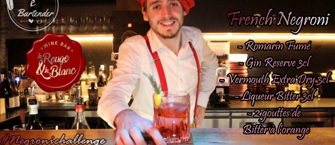 French Negroni by Bob e-Bartender / Negroni Challenge 2020
