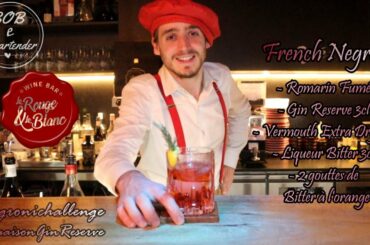 French Negroni by Bob e-Bartender / Negroni Challenge 2020
