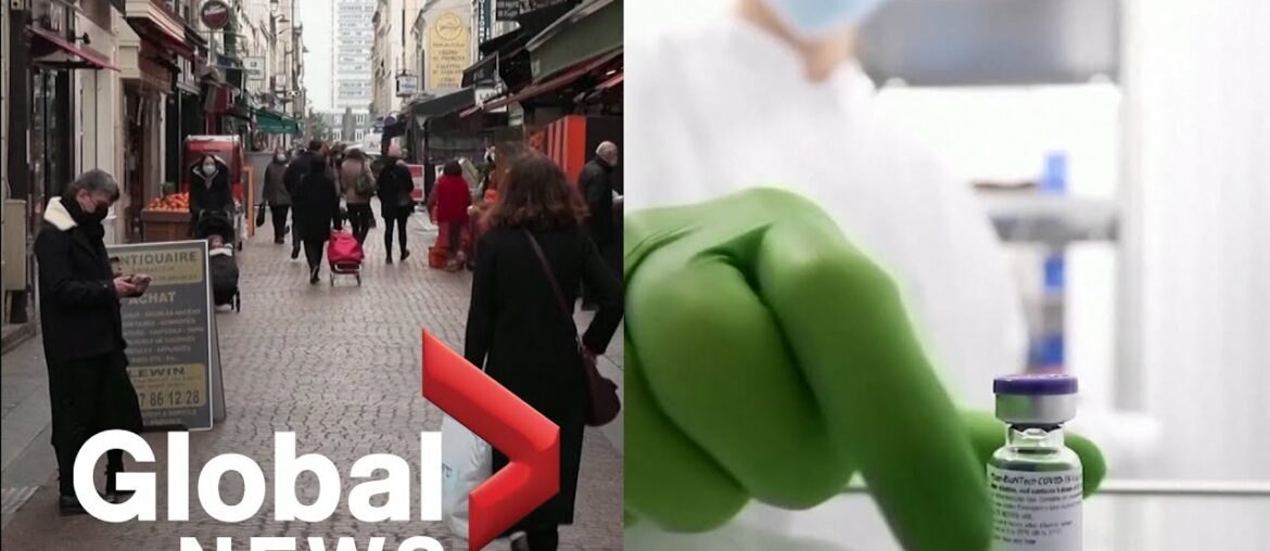 Coronavirus: French PM says vaccinations could begin last week of December