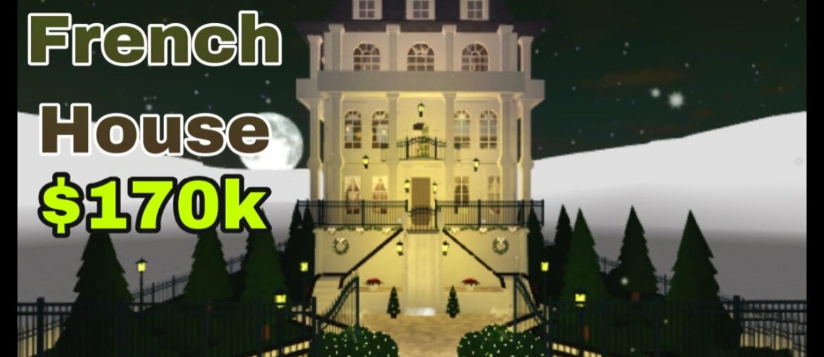 Bloxburg French Style House $170k