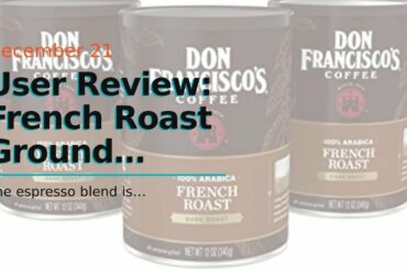 User Review: French Roast Ground Coffee 29 oz. Canister,Pack of 3