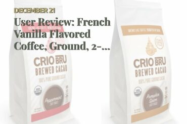 User Review: French Vanilla Flavored Coffee, Ground, 2-Pack (1.5lb)