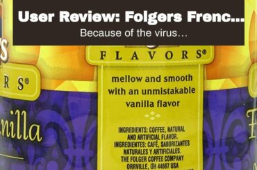 User Review: Folgers French Vanilla Coffee, 11.5 Ounce (Pack of 12)