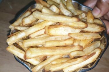 Instant French fries recipe/ how to make French fries/ quick and easy French fries recipe
