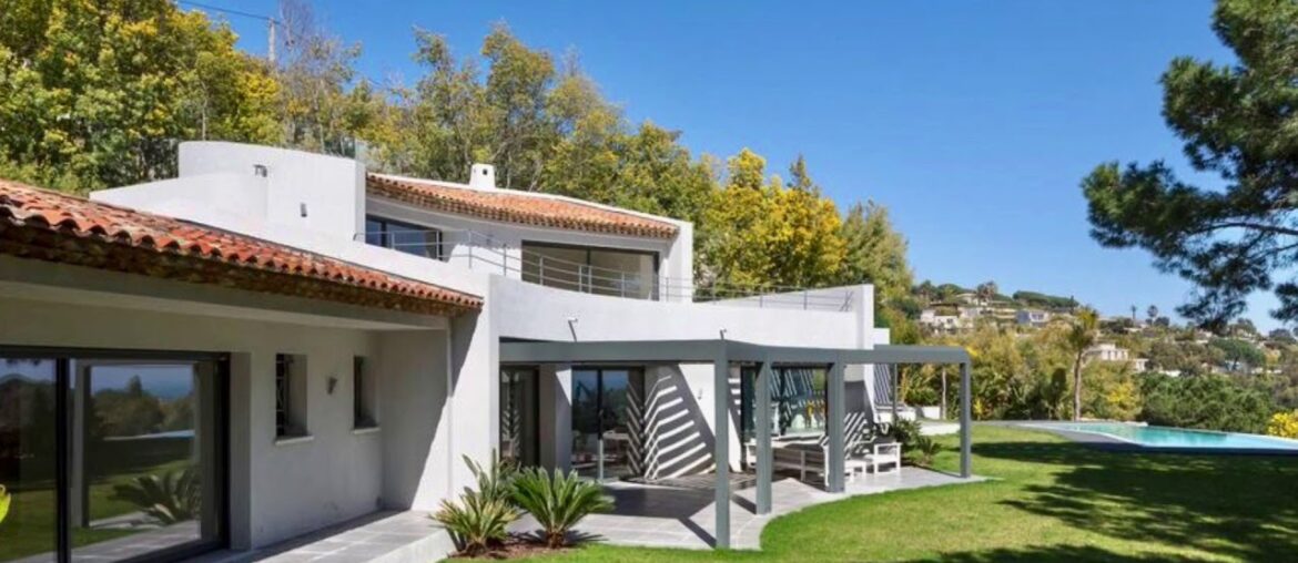 Panoramic Sea View Holiday Villa Rental in Cannes France