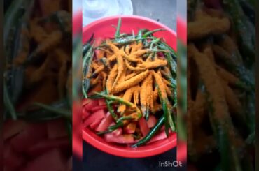 Desi achaar recipe/ fried chicken with French fries