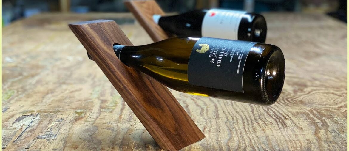 How to Make a Floating Wine Bottle Holder (FRENCH VERSION) How to Make a Floating Wine Bottle Holder (FRENCH VERSION)