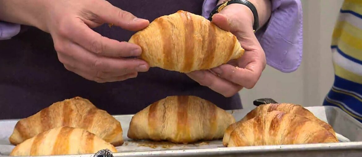 Authentic Gourmet (48) French Made Butter Croissants with Jill Bauer
