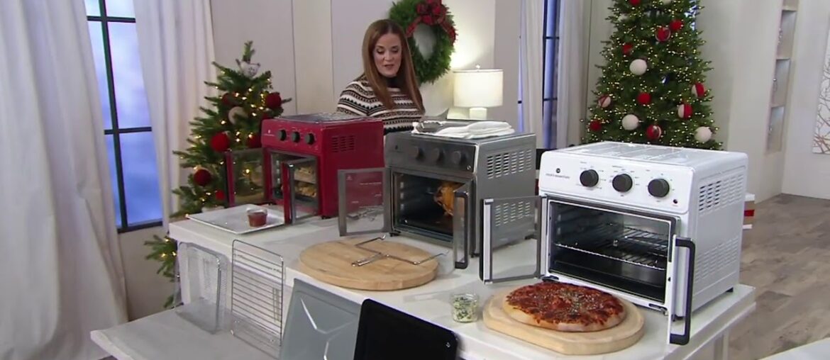 Cook's Essentials 25L French Door Air Fryer Oven w/ Rotisserie on QVC