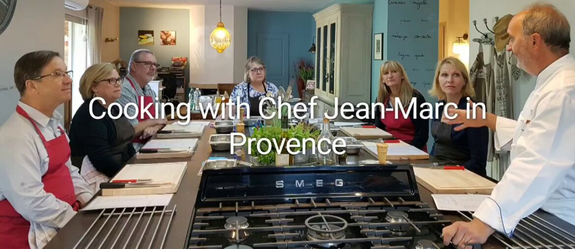 Gourmet cooking class in Provence with Jean-Marc Villard