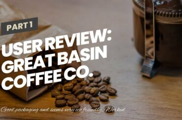 User Review: Great Basin Coffee Co. Medium Dark Roast Ground Coffee - Gourmet Small Batch Brist...