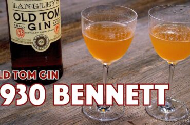 Bennett Cocktail Recipe - Cocktails After Dark - Prohibition Cocktails