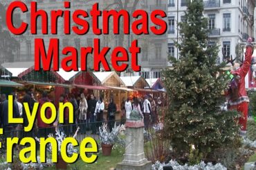 Christmas Market in Lyon, France