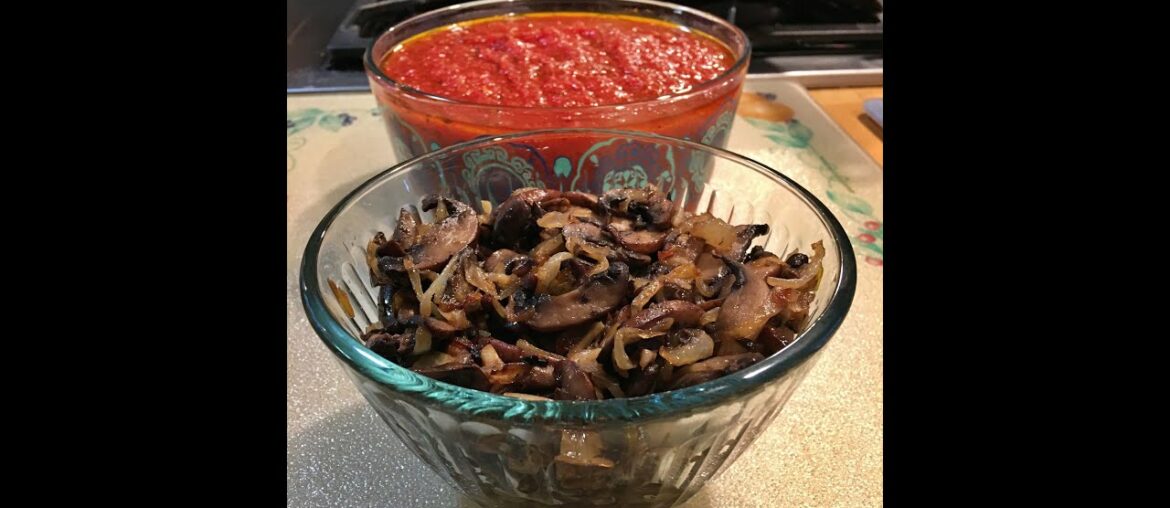 (Lesson #12) Mushroom Sautee, Home-made, to use with many dishes